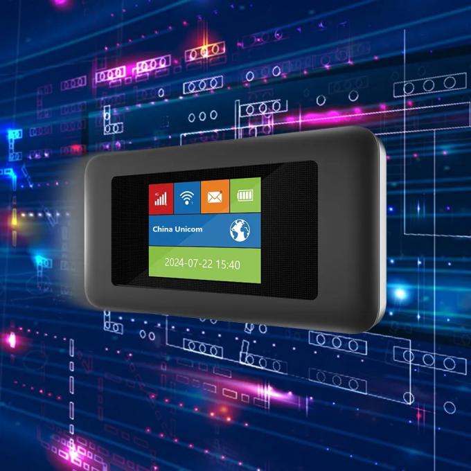 Unlock CAT18 5G MiFis Mobile Hotspots Cellular Wi-Fi Router 5000Mah Battery WiFi6 5G Router With Sim Card Slot 4