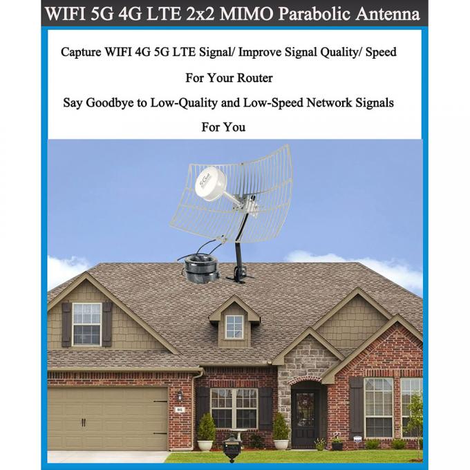 Multiband Antenna 698-6000MHz 5G High Quality Outdoor 2x30dbi MIMO Antenna 6