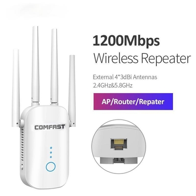 kaufen leistungsfähiges Wifi Verstärker 2.4G/5GHz 1200Mbps erstrecken lang sich Wifi-Ergänzung 802.11ac online manufacture
