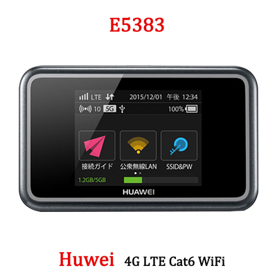 kaufen Entriegelter wifi Huaweis E5383 cat6 4G mobiler Router portatil repetidor wifi Router online manufacture