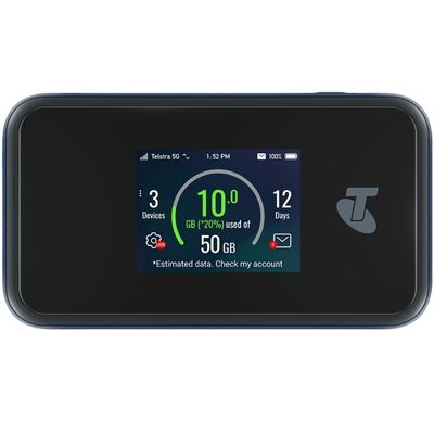 kaufen MU500 für ZTE 5G Wifi Pro-fähige Geräte 4500mAh Batterie 2,4 Zoll Farb-Touchscreen-Router bis zu 30 Geräte online manufacture