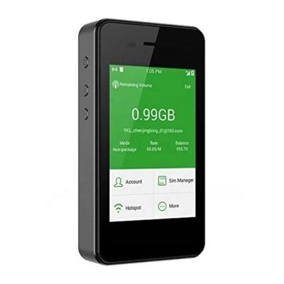 kaufen Portable 4G LTE Wifi Sharing Simcard Router mit Modem Funktion Reisen Hotspot freigeschaltet G2 Pro online manufacture
