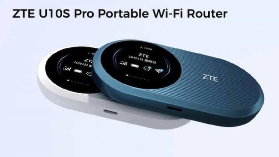 kaufen ZTE U10S Pro Portable Wireless WiFi 229Mbps 4G LTE Router Mini Outdoor Modem Hotspot mit Sim Card Slot 3000mAh online manufacture