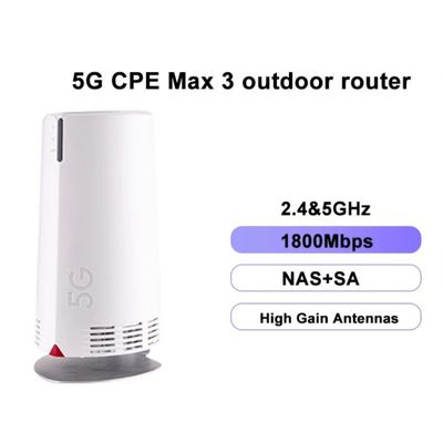 kaufen 5G CPE Max 3 Outdoor Outdoor Mesh Wireless Unlocked LTE 5G CPE Hotspot Router Wifi 6 Routers online manufacture