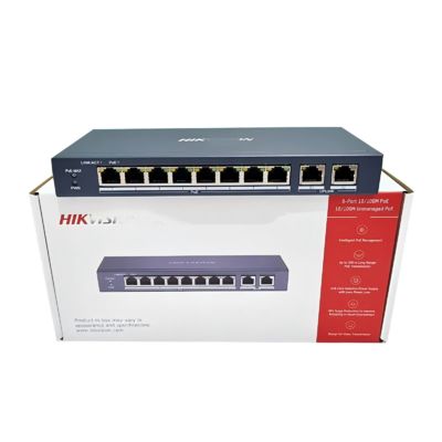 kaufen Original Hik DS-3E0310HP-E 8 Port Fast Ethernet Unmanaged POE Switch online manufacture