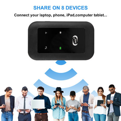 Hochgeschwindigkeits-MF800-Hotspots CAT4-Wireless-Router Simcard-Slot Portable 150 Mbps Mobilfunk-Hotspot 4g Lte GSM Wifi-Router