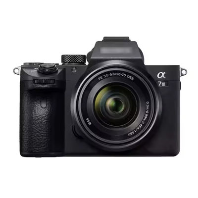 SONY A7 III Full-Frame Spiegellose Kamera Professionelle Hybrid-Aufnahme mit 5-Achsen-Stabilisierung