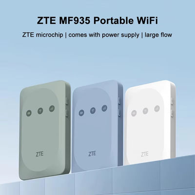 Freigeschalteter ZTE MF935 Pocket WiFi Router 150Mbps 4G LTE Router Portable Modem Outdoor Hotspot mit Sim Card Slot 2000mAh Batterie